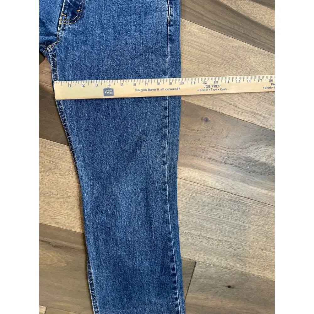 Levi’s 514 Straight Leg Jeans W30 L32 Mid Rise Classic Fit Blue Denim